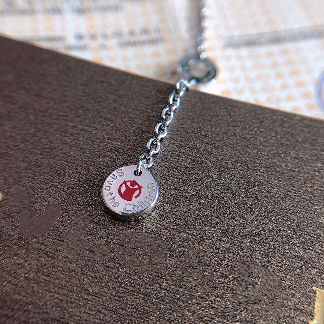 [AuraEcho Jewelry]ZERO 1 BLACK CERAMIC SILVER NECKLACE