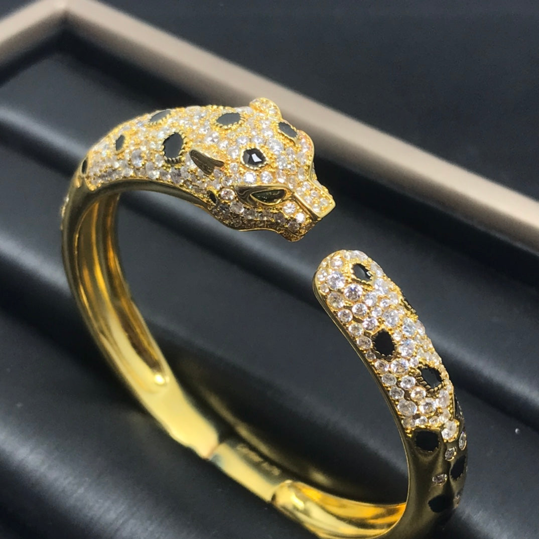[AuraEcho Jewelry]PANTHERE BIG BRACELET DIAMONDS