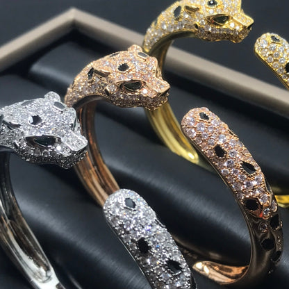 [AuraEcho Jewelry]PANTHERE BIG BRACELET DIAMONDS