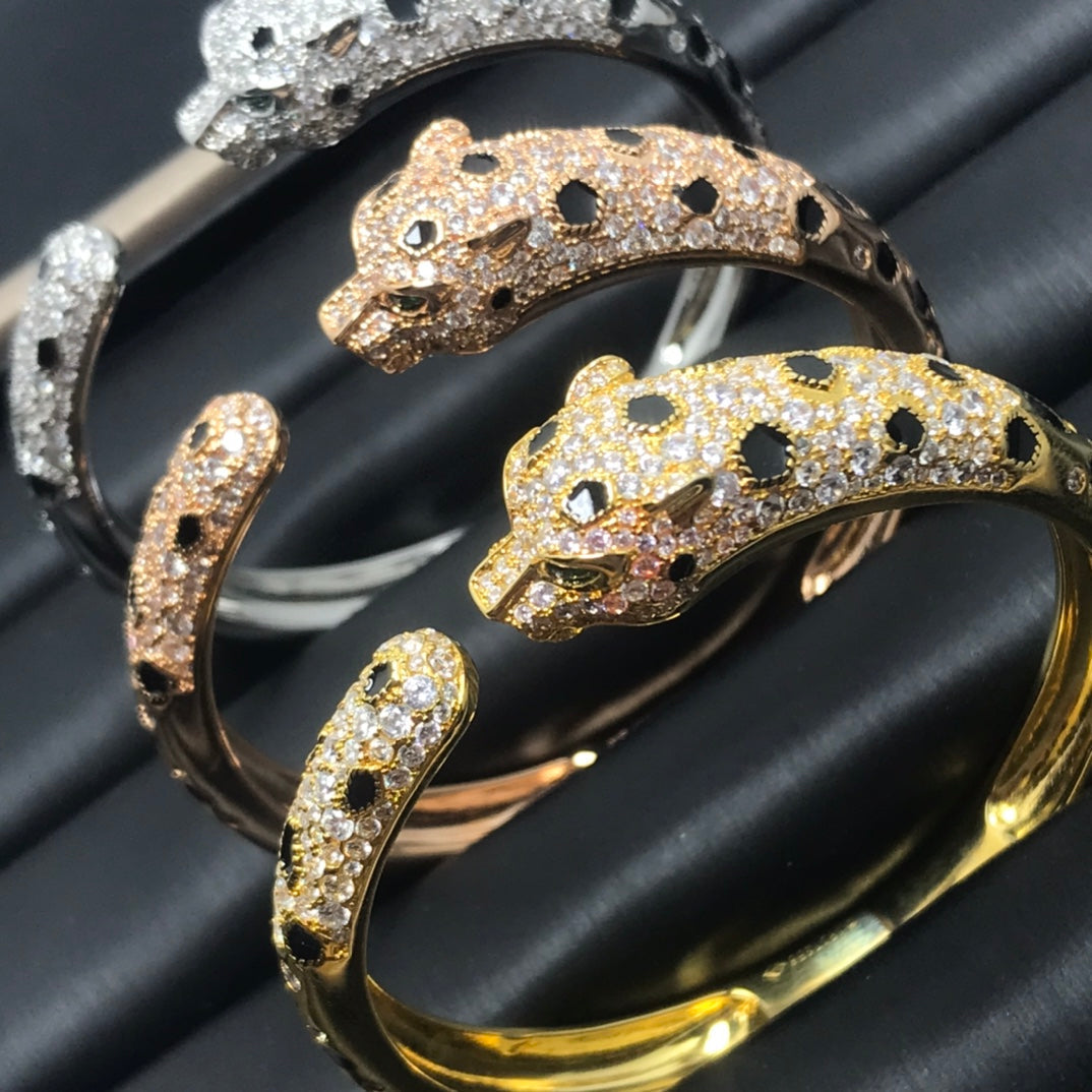 [AuraEcho Jewelry]PANTHERE BIG BRACELET DIAMONDS
