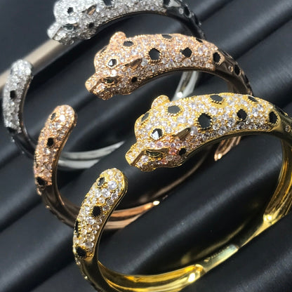 [AuraEcho Jewelry]PANTHERE BIG BRACELET DIAMONDS