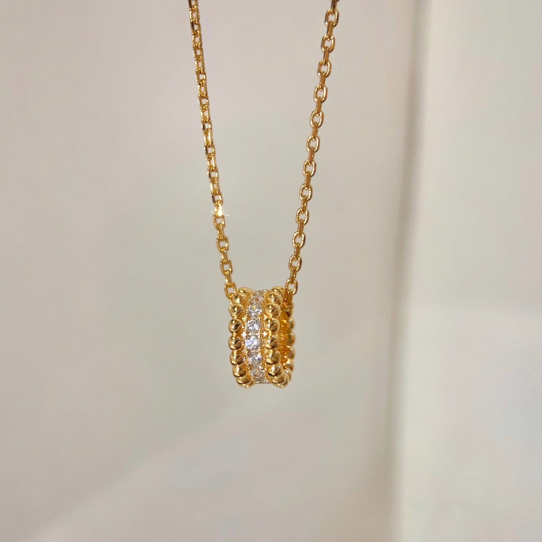 [AuraEcho Jewelry]PERLEE DIAMOND NECKLACE