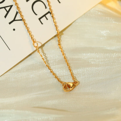 [AuraEcho Jewelry]VOLT SILVER DIAMOND PEDANT NECKLACE