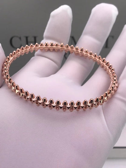 [AuraEcho Jewelry]CLASH PINK GOLD BRACELET