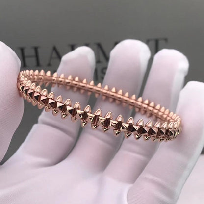 [AuraEcho Jewelry]CLASH PINK GOLD BRACELET