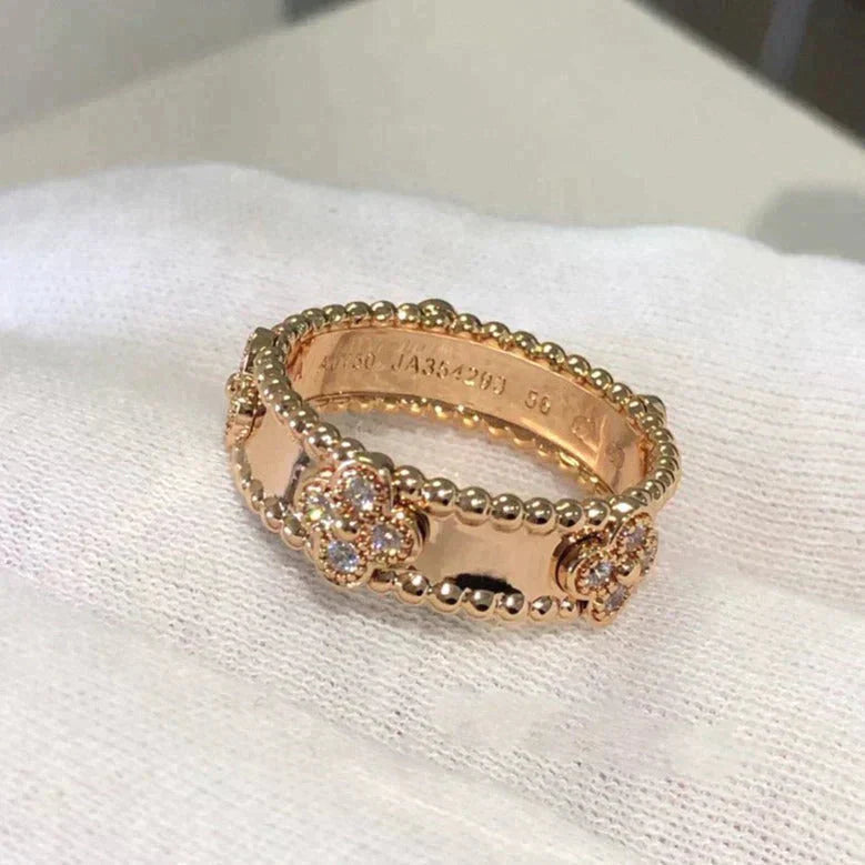 [AuraEcho Jewelry]PERLEE DIAMOND RING