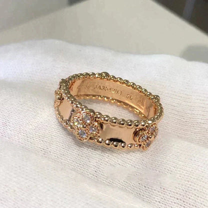 [AuraEcho Jewelry]PERLEE DIAMOND RING