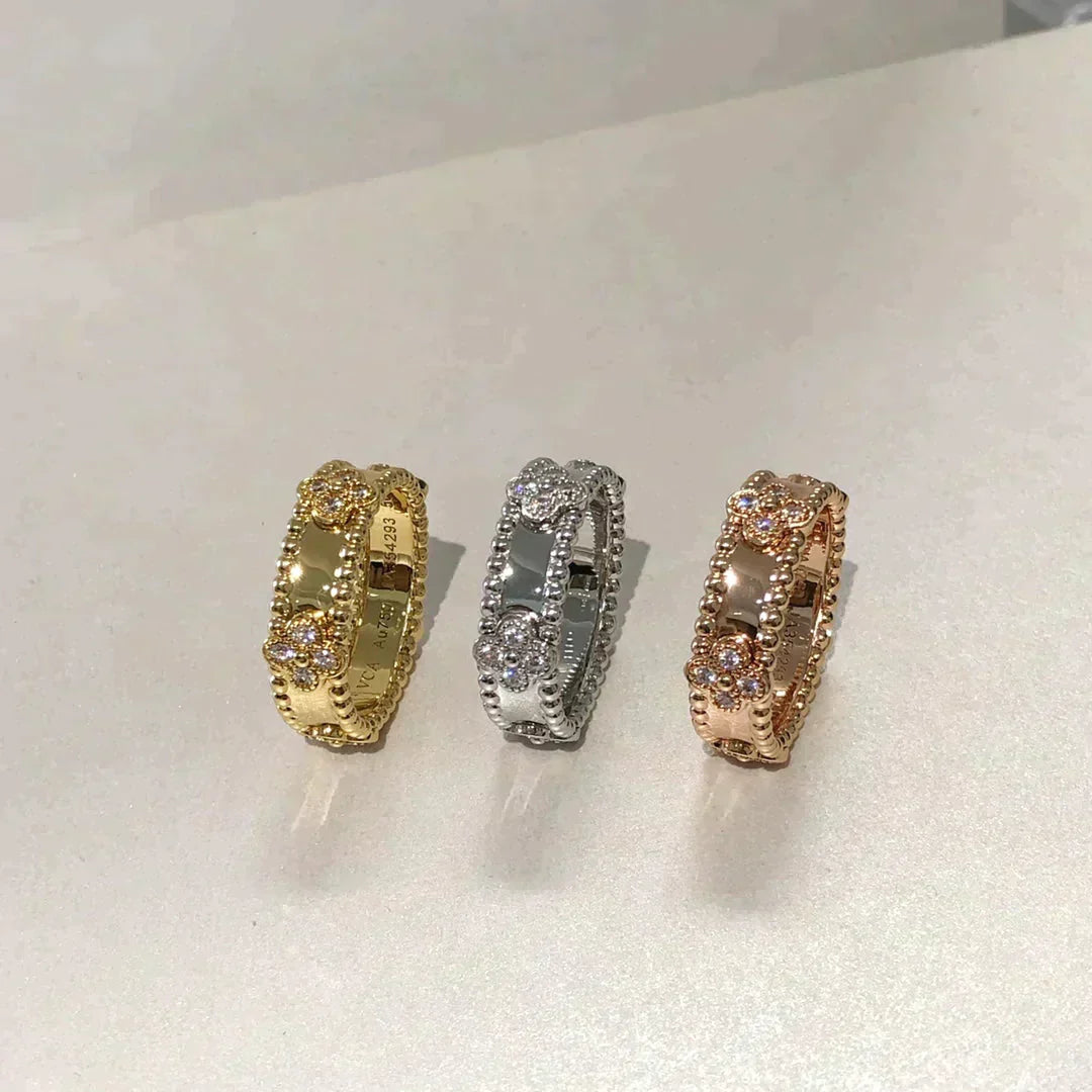 [AuraEcho Jewelry]PERLEE DIAMOND RING