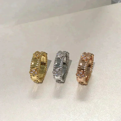 [AuraEcho Jewelry]PERLEE DIAMOND RING