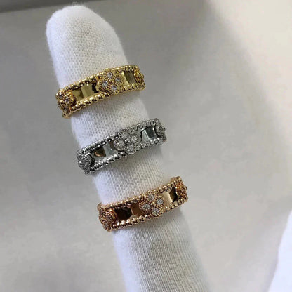 [AuraEcho Jewelry]PERLEE DIAMOND RING