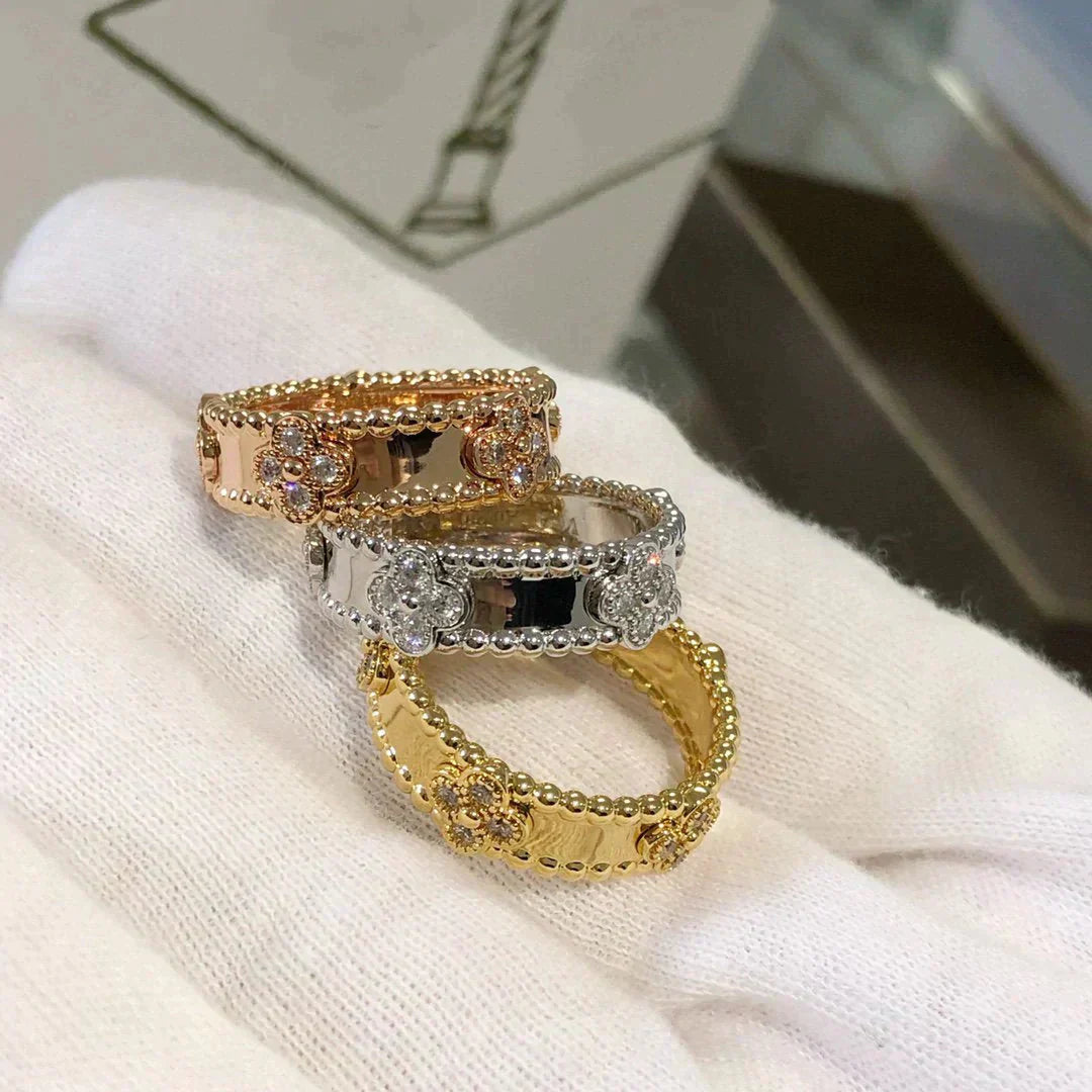 [AuraEcho Jewelry]PERLEE DIAMOND RING