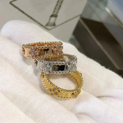 [AuraEcho Jewelry]PERLEE DIAMOND RING