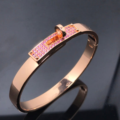 [AuraEcho Jewelry]KELLY BRACELET PINK DIAMOND