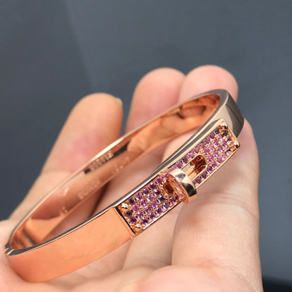 [AuraEcho Jewelry]KELLY BRACELET PINK DIAMOND