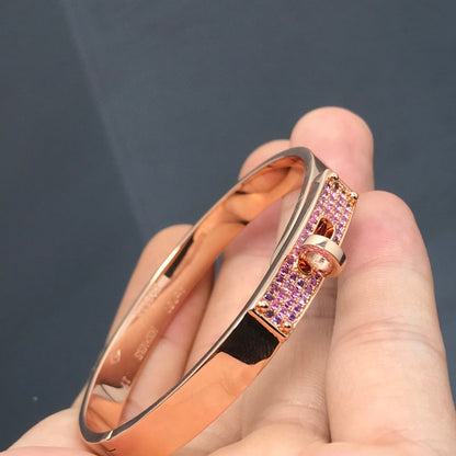 [AuraEcho Jewelry]KELLY BRACELET PINK DIAMOND