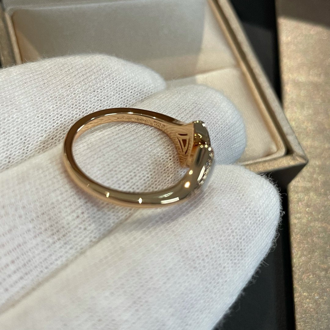 [AuraEcho Jewelry]DREAM MOP DIAMOND OPEN RING