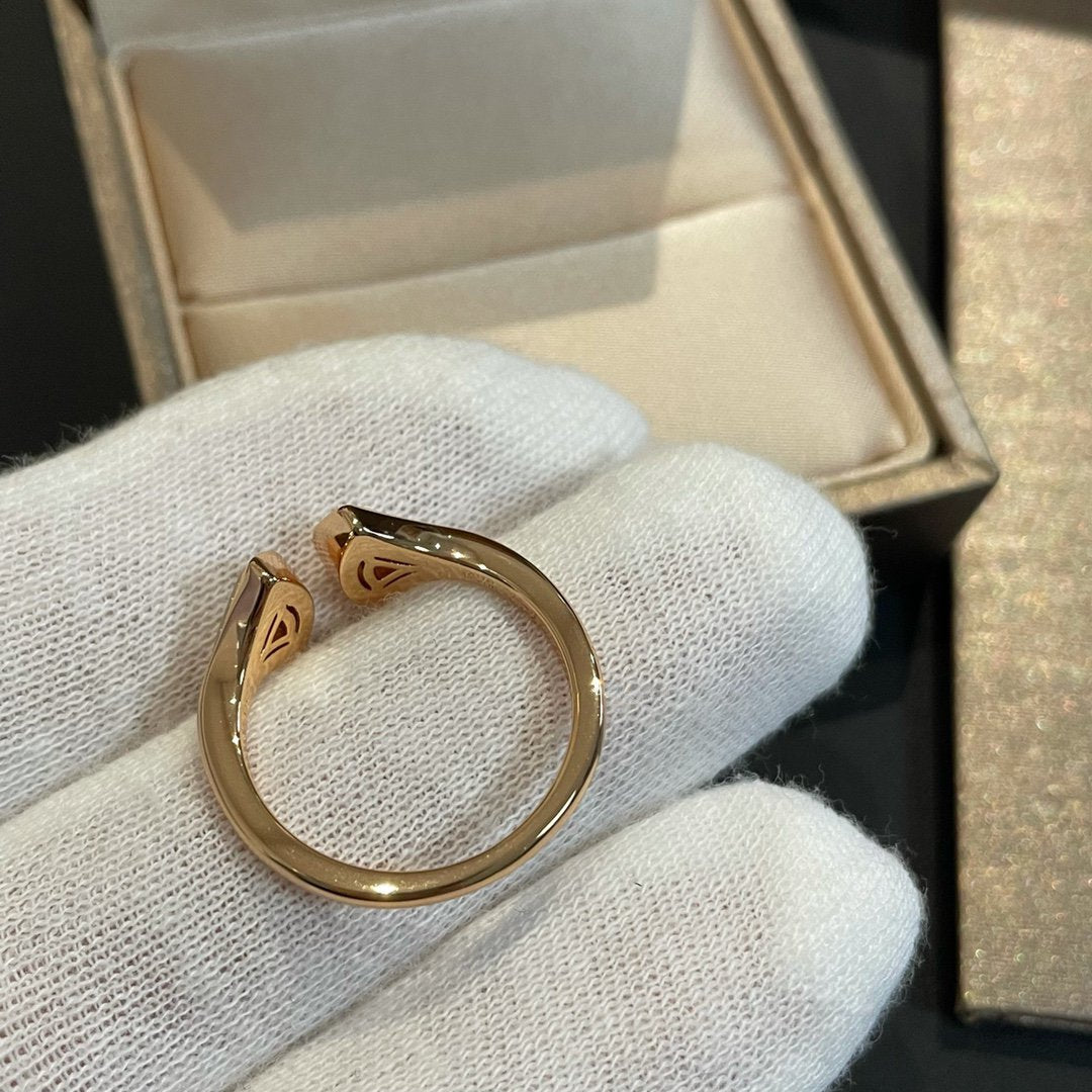 [AuraEcho Jewelry]DREAM MOP DIAMOND OPEN RING