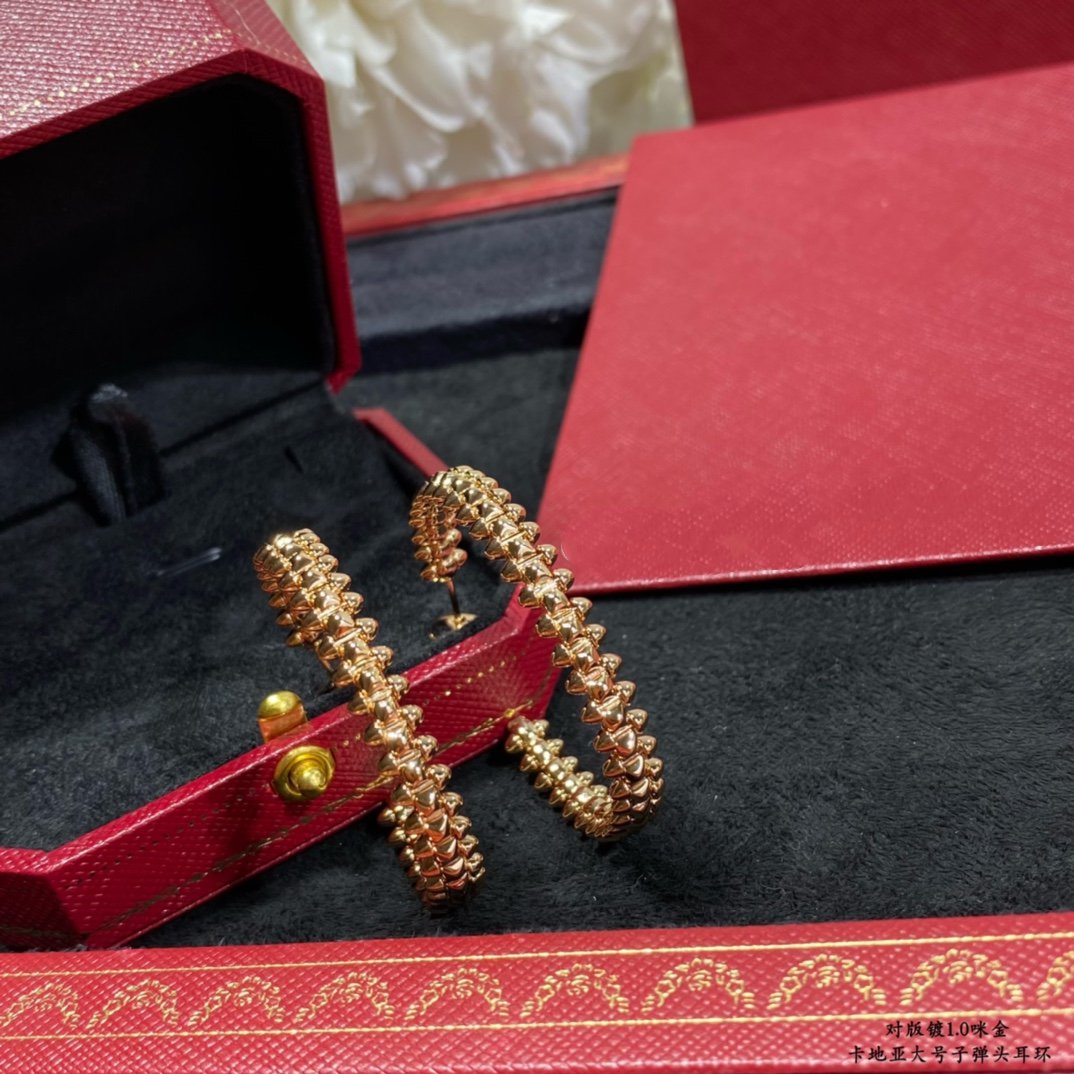 [AuraEcho Jewelry]CLASH LARGE HOOP EARRINGS
