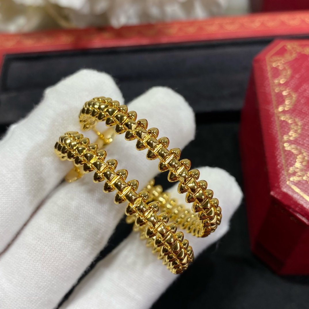 [AuraEcho Jewelry]CLASH LARGE HOOP EARRINGS