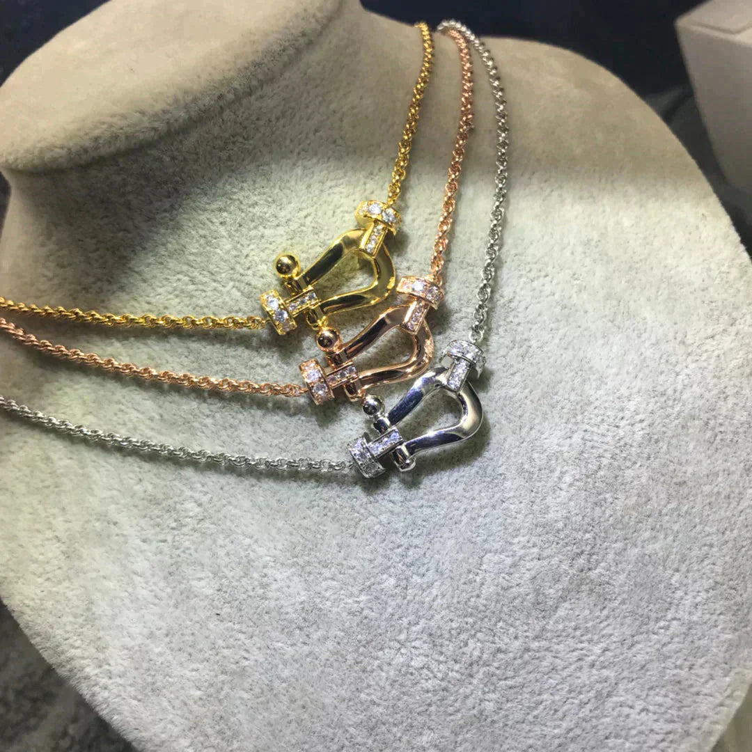 [AuraEcho Jewelry]FORCE 10 DIAMOND NECKLACE