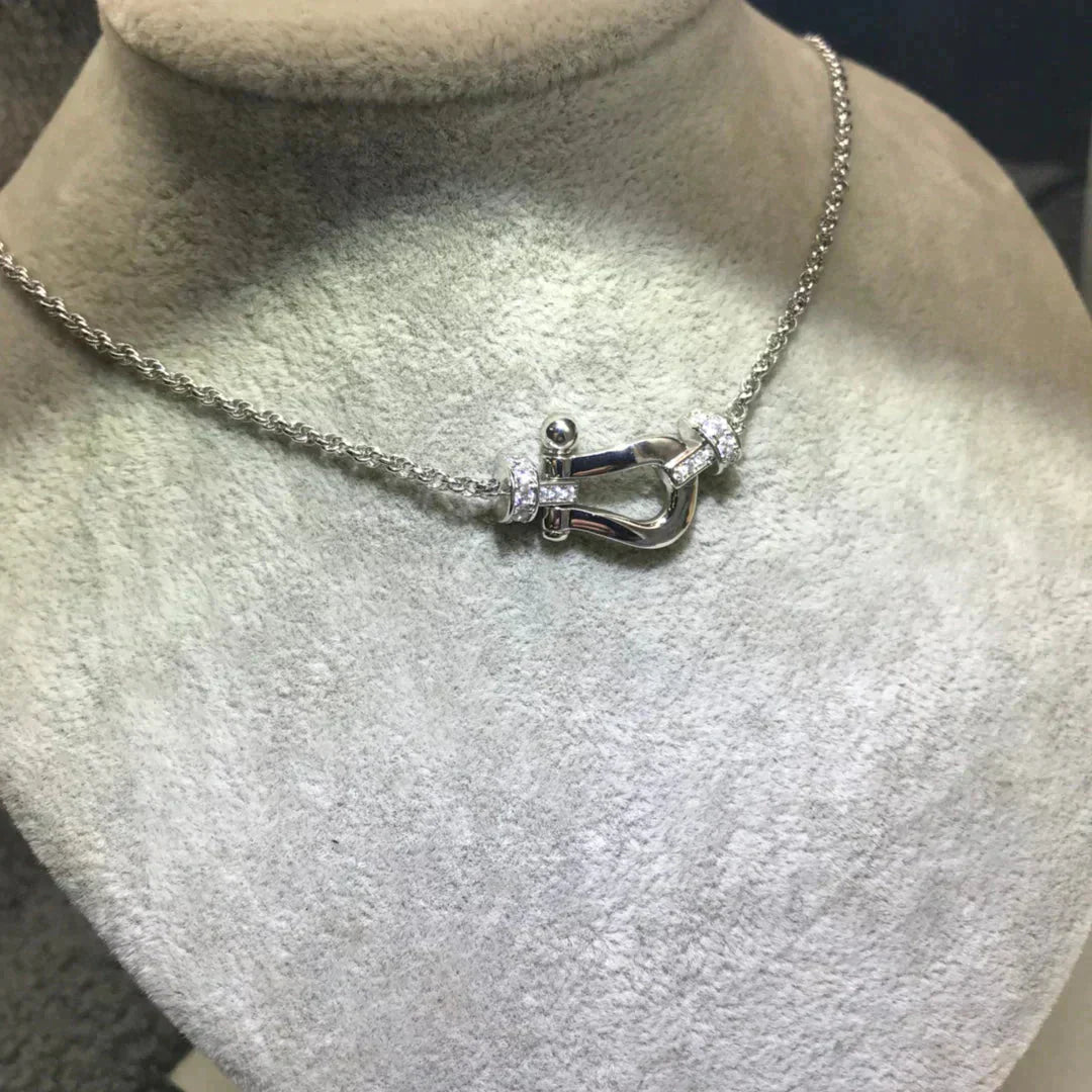 [AuraEcho Jewelry]FORCE 10 DIAMOND NECKLACE