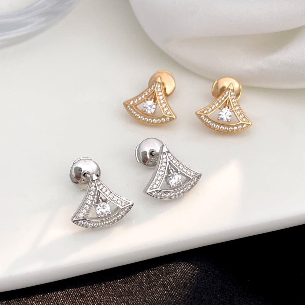 [AuraEcho Jewelry]DREAM MINI DIAMOND STUD EARRINGS