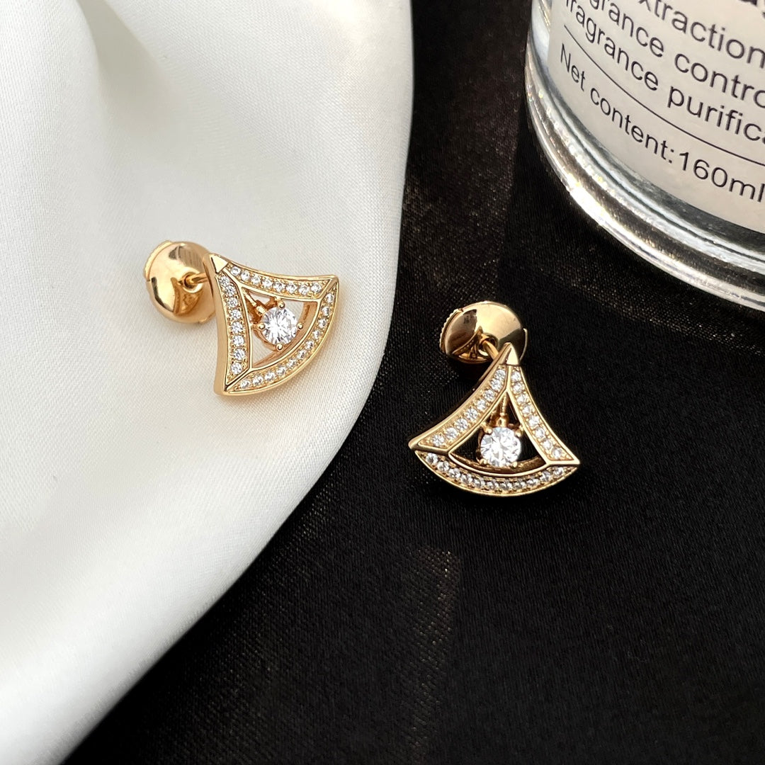 [AuraEcho Jewelry]DREAM MINI DIAMOND STUD EARRINGS