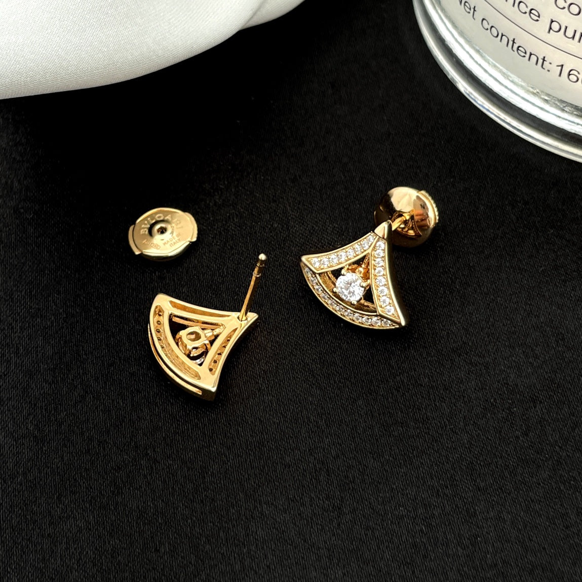 [AuraEcho Jewelry]DREAM MINI DIAMOND STUD EARRINGS