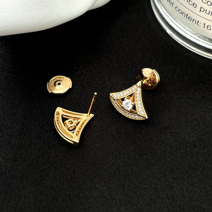 [AuraEcho Jewelry]DREAM MINI DIAMOND STUD EARRINGS