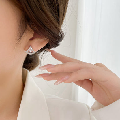 [AuraEcho Jewelry]DREAM MINI DIAMOND STUD EARRINGS