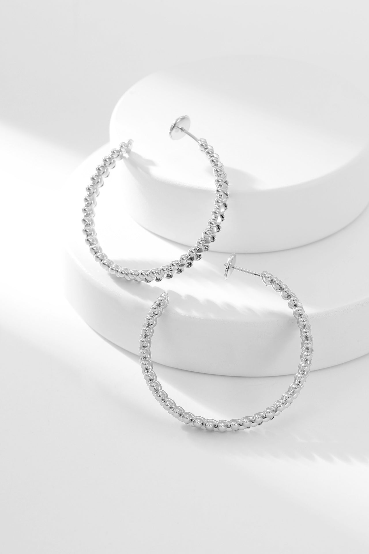 [AuraEcho Jewelry]CLASH HOOP EARRINGS