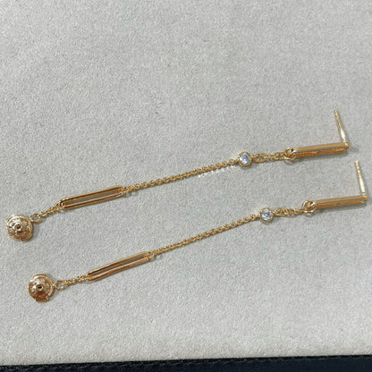 [AuraEcho Jewelry]CHAINE CHAOS DIAMOND DROP EARRINGS