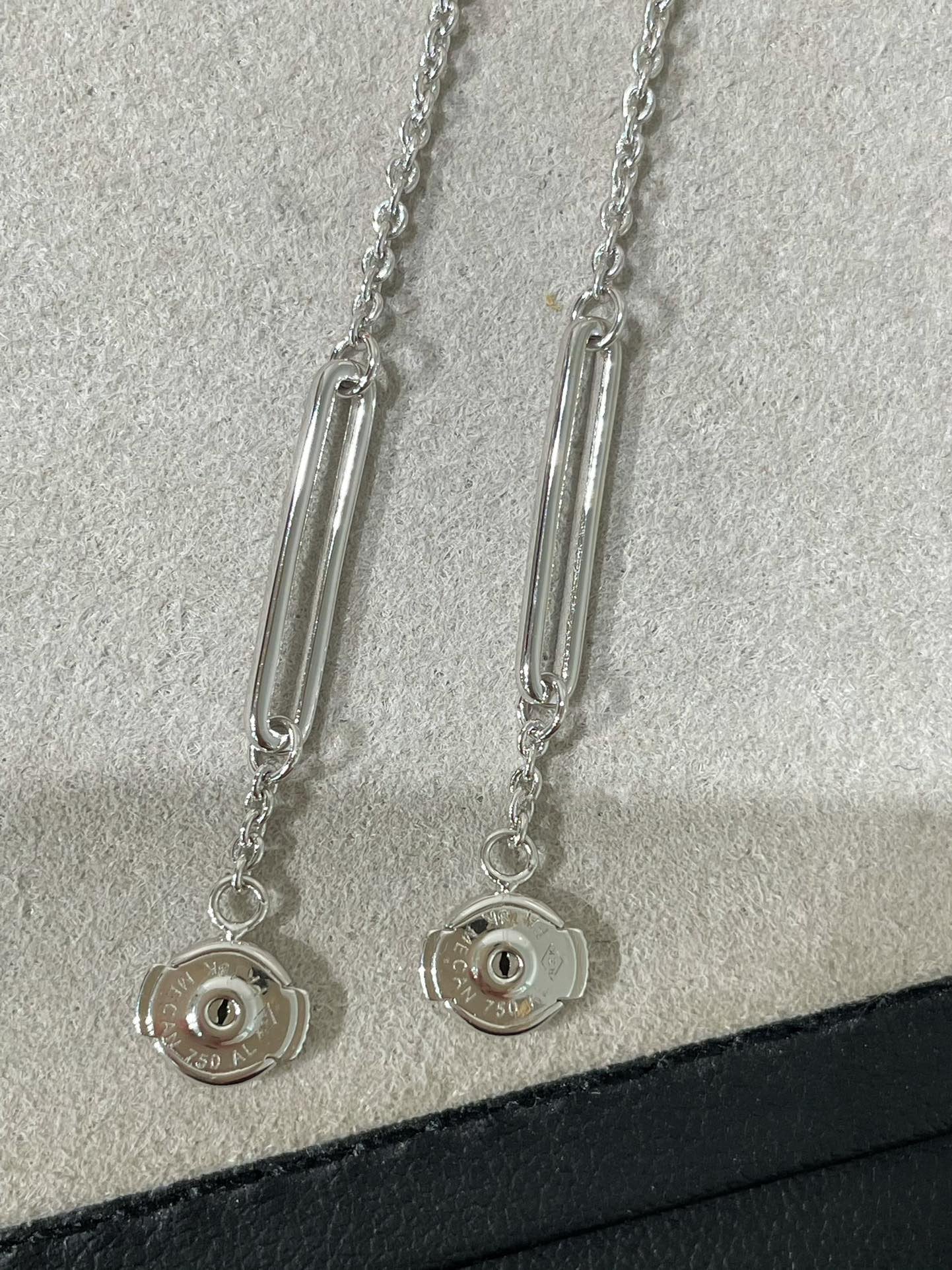 [AuraEcho Jewelry]CHAINE CHAOS DIAMOND DROP EARRINGS