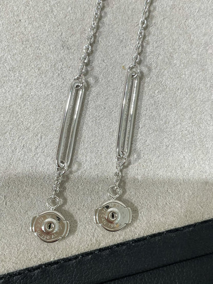 [AuraEcho Jewelry]CHAINE CHAOS DIAMOND DROP EARRINGS