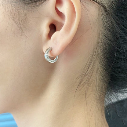 [AuraEcho Jewelry]LOVE DIAMOND EARRINGS