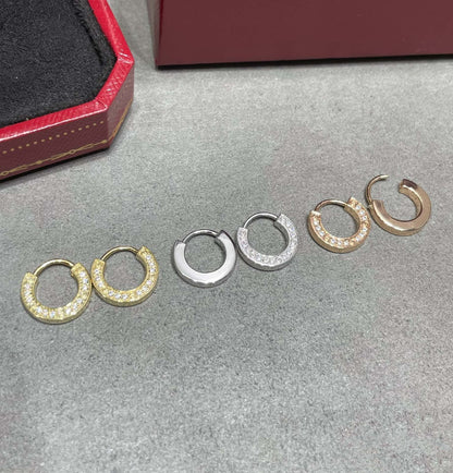 [AuraEcho Jewelry]LOVE DIAMOND EARRINGS
