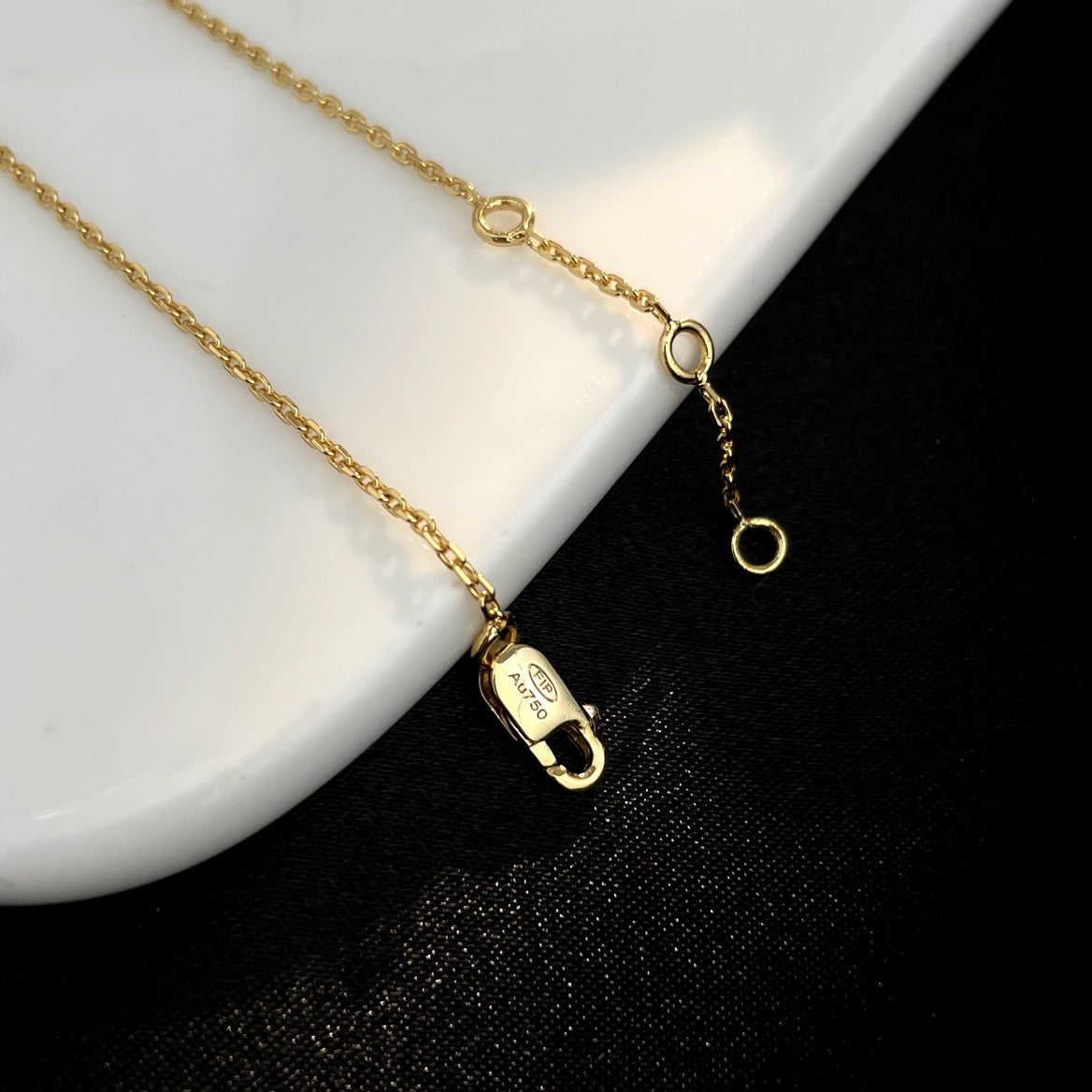 [AuraEcho Jewelry]FORCE 10 FULL DIAMOND BUCKLE CHAIN LINK MINI MODEL
