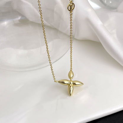 [AuraEcho Jewelry]LOUISETTE GOLD NECKLACE