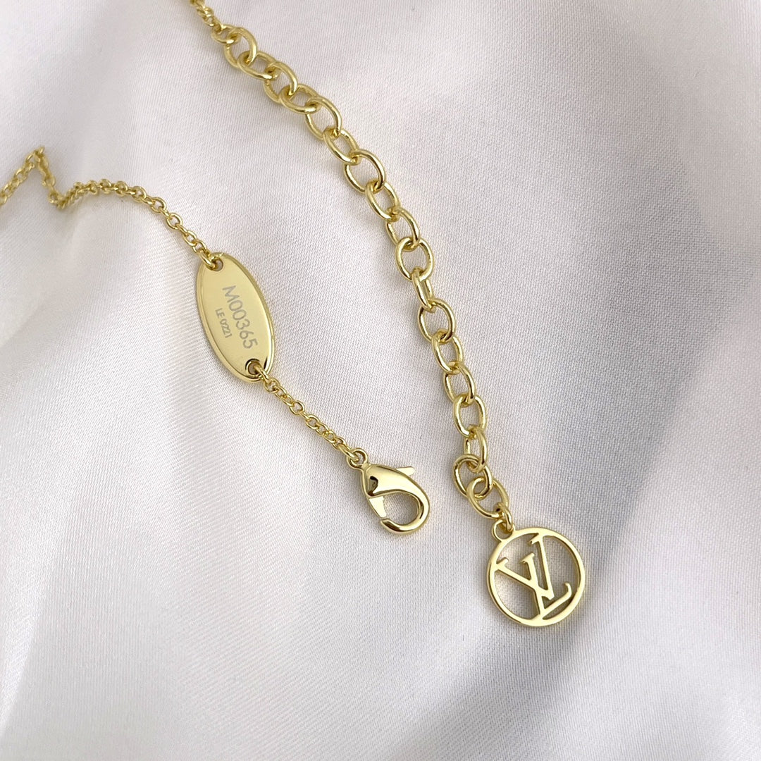 [AuraEcho Jewelry]LOUISETTE GOLD NECKLACE