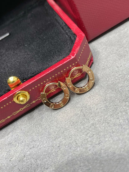 [AuraEcho Jewelry]LOVE MINI EARRINGS