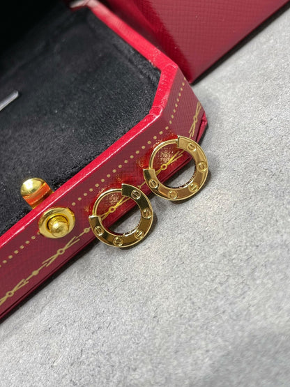 [AuraEcho Jewelry]LOVE MINI EARRINGS