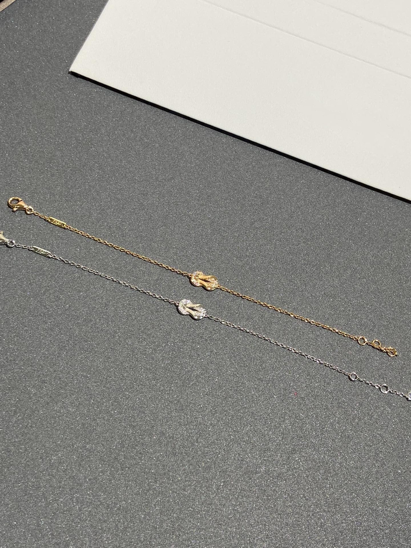 [AuraEcho Jewelry]CHANCE INFINIE DIAMOND BRACELET