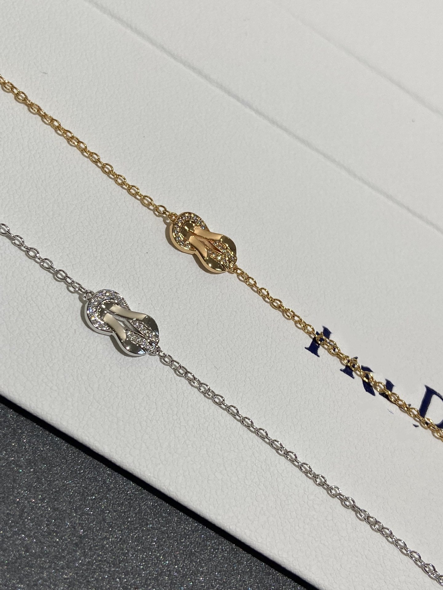 [AuraEcho Jewelry]CHANCE INFINIE DIAMOND BRACELET