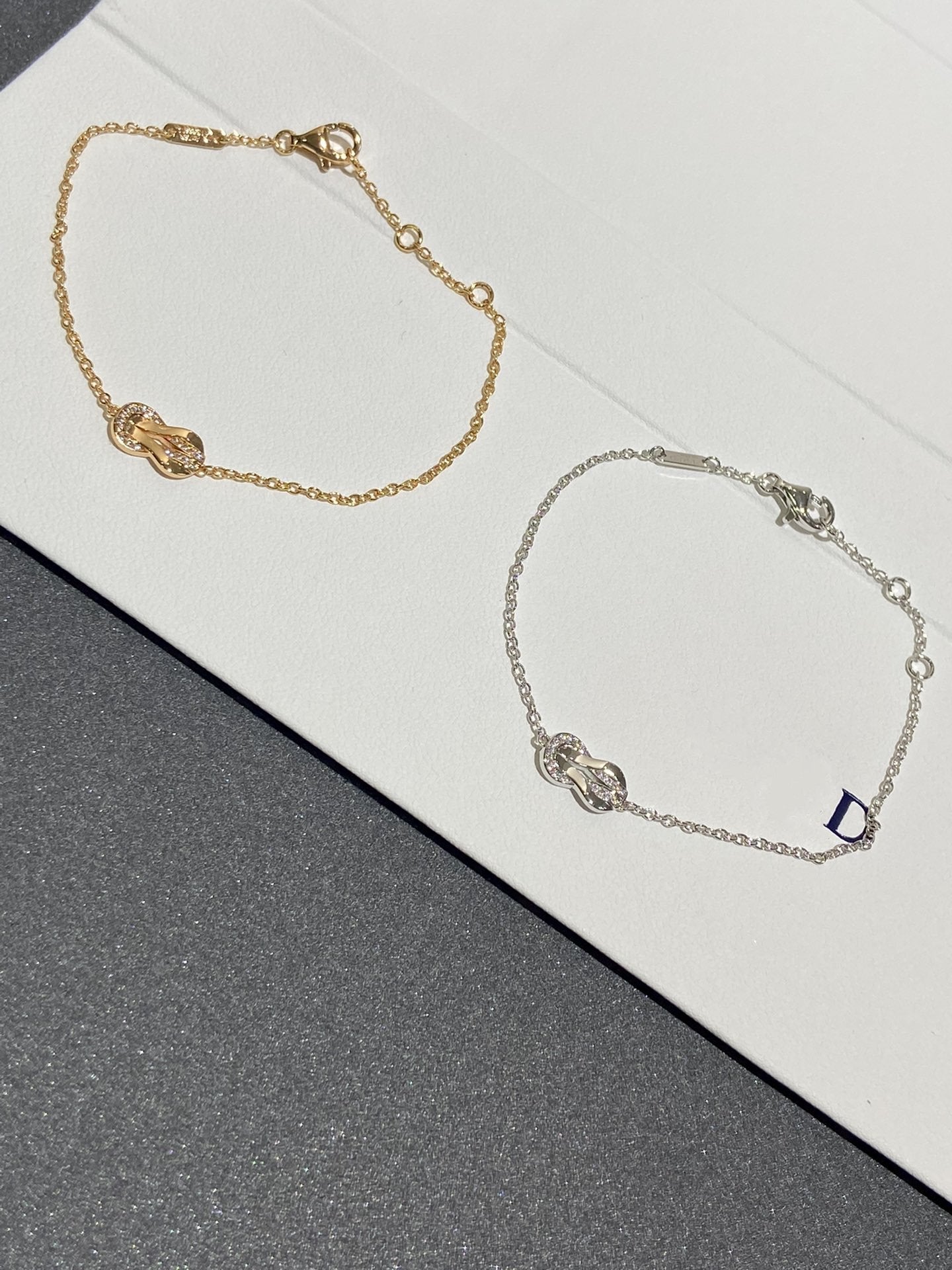 [AuraEcho Jewelry]CHANCE INFINIE DIAMOND BRACELET
