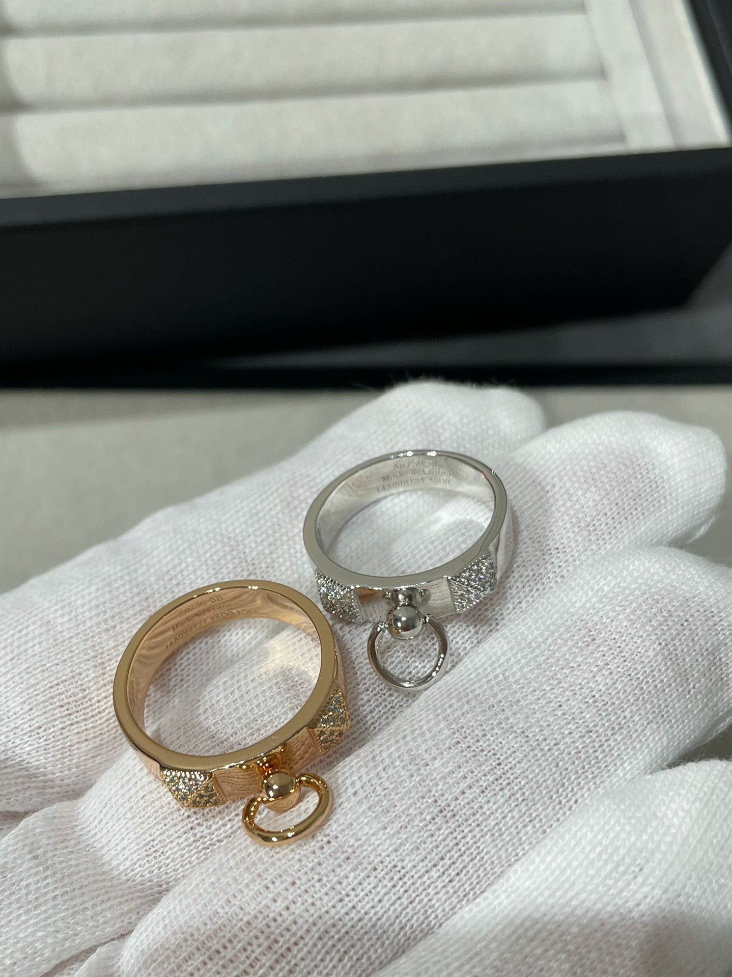 [AuraEcho Jewelry]CDC DIAMOND SMALL RING