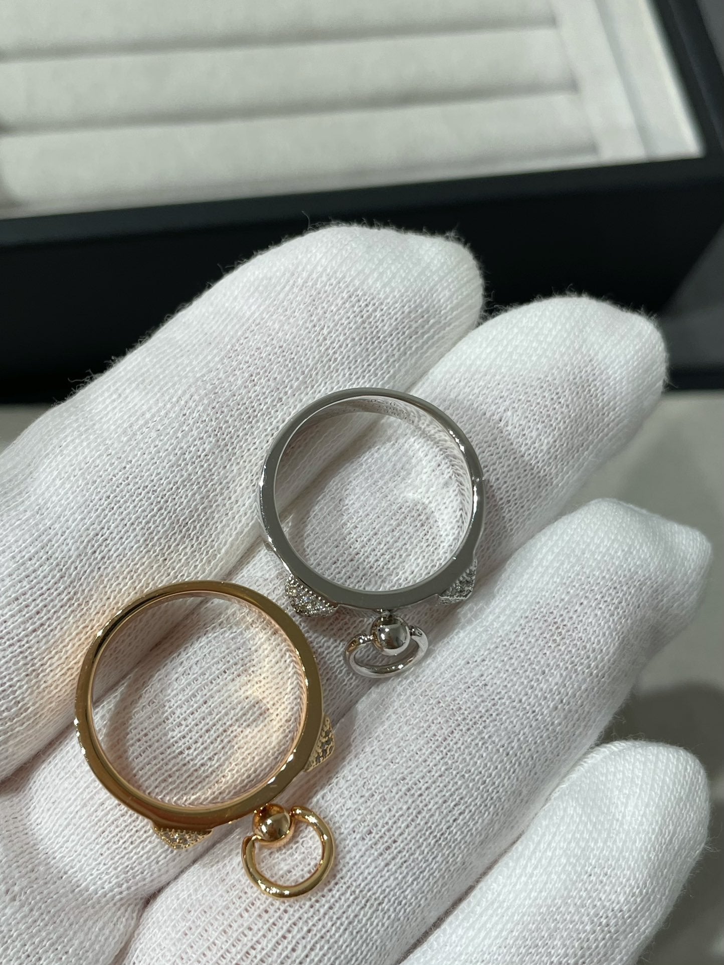 [AuraEcho Jewelry]CDC DIAMOND SMALL RING