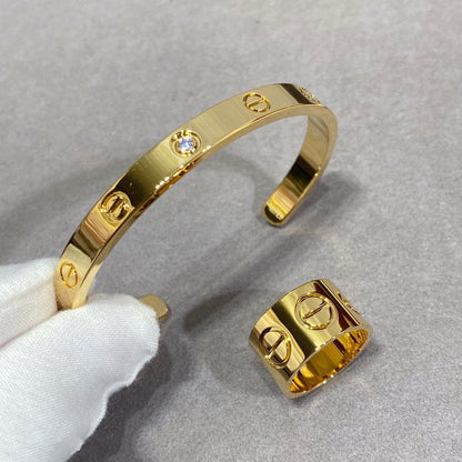 [AuraEcho Jewelry]LOVE 11MM LARGE RING