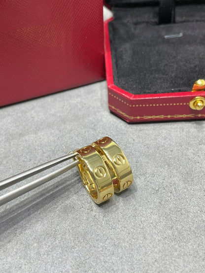 [AuraEcho Jewelry]LOVE 5.5MM EARRINGS