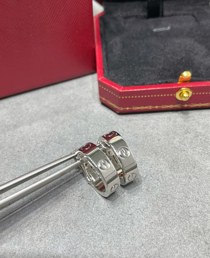 [AuraEcho Jewelry]LOVE 5.5MM EARRINGS