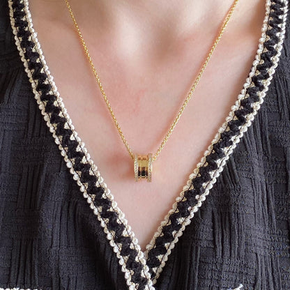 [AuraEcho Jewelry]ZERO 1 DIAMOND NECKLACE
